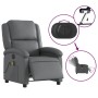Sillón de masaje reclinable eléctrico cuero sintético gris by , Armchairs - Ref: Foro24-3204222, Price: 248,50 €, Discount: %
