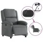 Elektrischer Relaxsessel aus grauem Kunstleder von , Sessel - Ref: Foro24-3204215, Preis: 254,17 €, Rabatt: %