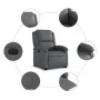 Sillón reclinable elevable eléctrico de cuero sintético gris by , Armchairs - Ref: Foro24-3204243, Price: 344,26 €, Discount: %