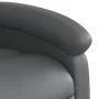 Sillón reclinable elevable eléctrico de cuero sintético gris by , Armchairs - Ref: Foro24-3204243, Price: 344,26 €, Discount: %