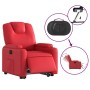 Elektrischer Aufstuhlsessel aus künstlichem rotem Leder. von , Sessel - Ref: Foro24-3204449, Preis: 341,28 €, Rabatt: %