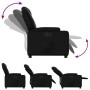 Sillón reclinable eléctrico de cuero sintético negro by , Armchairs - Ref: Foro24-3204416, Price: 282,01 €, Discount: %