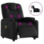 Sillón de masaje reclinable eléctrico cuero sintético negro de , Sillones - Ref: Foro24-3204423, Precio: 268,51 €, Descuento: %
