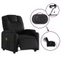 Sillón de masaje reclinable eléctrico cuero sintético negro de , Sillones - Ref: Foro24-3204423, Precio: 268,51 €, Descuento: %