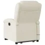 Sillón de masaje elevable eléctrico cuero sintético crema by , Armchairs - Ref: Foro24-3204248, Price: 347,54 €, Discount: %