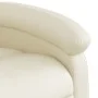 Sillón de masaje elevable eléctrico cuero sintético crema by , Armchairs - Ref: Foro24-3204248, Price: 347,54 €, Discount: %