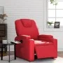 Sillón reclinable eléctrico de cuero sintético rojo de , Sillones - Ref: Foro24-3204421, Precio: 290,80 €, Descuento: %