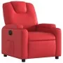 Sillón reclinable eléctrico de cuero sintético rojo de , Sillones - Ref: Foro24-3204421, Precio: 290,80 €, Descuento: %