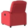 Sillón reclinable eléctrico de cuero sintético rojo de , Sillones - Ref: Foro24-3204421, Precio: 290,80 €, Descuento: %