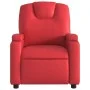 Sillón reclinable eléctrico de cuero sintético rojo de , Sillones - Ref: Foro24-3204421, Precio: 290,80 €, Descuento: %