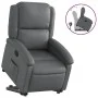 Verstellbarer Aufsteh-Ledersessel in Grau von , Sessel - Ref: Foro24-3204229, Preis: 297,58 €, Rabatt: %