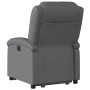Sillón reclinable elevable cuero artificial gris by , Armchairs - Ref: Foro24-3204229, Price: 275,58 €, Discount: %