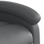 Sillón reclinable elevable cuero artificial gris by , Armchairs - Ref: Foro24-3204229, Price: 275,58 €, Discount: %
