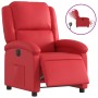 Elektrischer Relaxsessel aus rotem Kunstleder. von , Sessel - Ref: Foro24-3204217, Preis: 240,32 €, Rabatt: %