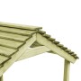 Gartenspielhaus mit Sandkasten aus Kiefernholz 123x120x146 cm von vidaXL, Kinderhäuser - Ref: Foro24-44907, Preis: 182,65 €, ...