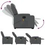 Massage-Fußstütze Relaxsessel aus grauem Kunstleder von , Sessel - Ref: Foro24-3204440, Preis: 323,61 €, Rabatt: %