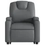 Sillón reclinable de masaje de pie cuero artificial gris by , Armchairs - Ref: Foro24-3204440, Price: 318,25 €, Discount: %