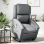 Massage-Fußstütze Relaxsessel aus grauem Kunstleder von , Sessel - Ref: Foro24-3204236, Preis: 286,81 €, Rabatt: %