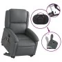 Massage-Fußstütze Relaxsessel aus grauem Kunstleder von , Sessel - Ref: Foro24-3204236, Preis: 286,81 €, Rabatt: %