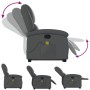 Massage-Fußstütze Relaxsessel aus grauem Kunstleder von , Sessel - Ref: Foro24-3204236, Preis: 274,86 €, Rabatt: %
