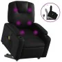 Schwarzes Kunstleder-Massage-Fußsessel von , Sessel - Ref: Foro24-3204437, Preis: 302,84 €, Rabatt: %