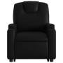Sillón reclinable de masaje de pie cuero artificial negro by , Armchairs - Ref: Foro24-3204437, Price: 268,84 €, Discount: %