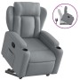 Sillón reclinable elevable de tela gris claro by , Armchairs - Ref: Foro24-3204482, Price: 306,14 €, Discount: %