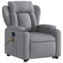 Leicht grauer Stoff-Fußmassagestuhl mit Liegefunktion. von , Sessel - Ref: Foro24-3204494, Preis: 320,78 €, Rabatt: %