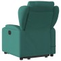 Sillón masaje eléctrico reclinable elevable tela verde oscuro by , Armchairs - Ref: Foro24-3204524, Price: 362,02 €, Discount: %