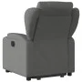 Sillón eléctrico reclinable elevable de tela gris oscuro de , Sillones - Ref: Foro24-3204507, Precio: 374,35 €, Descuento: %