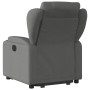 Sillón eléctrico reclinable elevable de tela gris oscuro by , Armchairs - Ref: Foro24-3204507, Price: 349,11 €, Discount: %