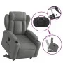 Sillón eléctrico reclinable elevable de tela gris oscuro de , Sillones - Ref: Foro24-3204507, Precio: 374,35 €, Descuento: %