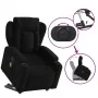 Verstellbarer Massage-Fernsehsessel aus schwarzem Stoff von , Sessel - Ref: Foro24-3204496, Preis: 317,30 €, Rabatt: %
