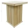Impregnated pine wood bar table 75x75x110 cm by vidaXL, Garden tables - Ref: Foro24-44910, Price: 147,33 €, Discount: %