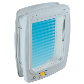 Ferplast Puerta para gatos manual 4 vías Swing 11T blanca