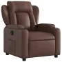 Elektrischer Relaxsessel aus braunem Kunstleder. von , Sessel - Ref: Foro24-3204532, Preis: 254,29 €, Rabatt: %