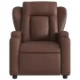 Elektrischer Relaxsessel aus braunem Kunstleder. von , Sessel - Ref: Foro24-3204532, Preis: 254,29 €, Rabatt: %