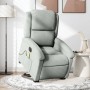 Sillón de masaje reclinable elevable terciopelo gris claro by , Armchairs - Ref: Foro24-3204333, Price: 329,82 €, Discount: %
