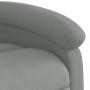Sillón de masaje reclinable elevable terciopelo gris claro by , Armchairs - Ref: Foro24-3204333, Price: 329,82 €, Discount: %