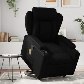 Schwarzes Kunstleder-Massage-Fußsessel von , Sessel - Ref: Foro24-3204551, Preis: 331,44 €, Rabatt: %