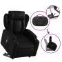 Schwarzes Kunstleder-Massage-Fußsessel von , Sessel - Ref: Foro24-3204551, Preis: 317,30 €, Rabatt: %