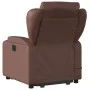 Brauner Kunstleder-Fußmassage-Sessel mit Liegefunktion von , Sessel - Ref: Foro24-3204553, Preis: 327,21 €, Rabatt: %