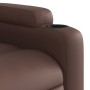 Sillón reclinable de masaje de pie de cuero sintético marrón by , Armchairs - Ref: Foro24-3204553, Price: 311,82 €, Discount: %