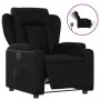 Sillón reclinable eléctrico de cuero sintético negro by , Armchairs - Ref: Foro24-3204530, Price: 268,09 €, Discount: %