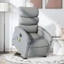 Sillón de masaje eléctrico reclinable elevable tela gris claro by , Armchairs - Ref: Foro24-3204014, Price: 338,78 €, Discoun...