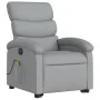 Sillón de masaje eléctrico reclinable elevable tela gris claro by , Armchairs - Ref: Foro24-3204014, Price: 338,78 €, Discoun...