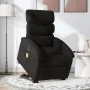 Sillón de masaje eléctrico reclinable elevable tela negro by , Armchairs - Ref: Foro24-3204016, Price: 337,35 €, Discount: %