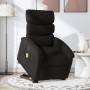 Sillón de masaje eléctrico reclinable elevable tela negro by , Armchairs - Ref: Foro24-3204016, Price: 316,62 €, Discount: %