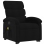 Sillón de masaje eléctrico reclinable elevable tela negro by , Armchairs - Ref: Foro24-3204016, Price: 316,62 €, Discount: %