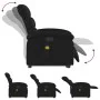 Sillón de masaje eléctrico reclinable elevable tela negro by , Armchairs - Ref: Foro24-3204016, Price: 337,35 €, Discount: %